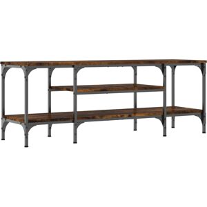 vidaXL Smoked Oak TV Cabinet - Media Console & Sideboard - 121x35x45 cm vidaXL Smoked Oak TV Cabinet - Media Console & Sideboard - 121x35x45 cm