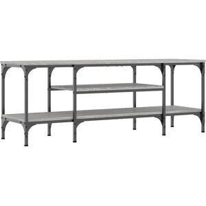 vidaXL Grey Sonoma TV Cabinet 121x35x45 cm - TV Cabinet vidaXL Grey Sonoma TV Cabinet 121x35x45 cm - TV Cabinet