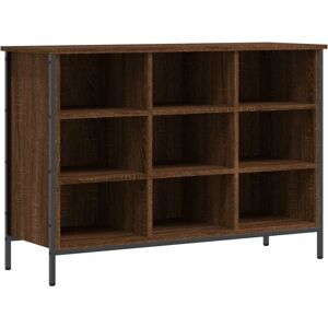 vidaXL Brown Oak Shoe Cabinet 100x35x70 cm - Shoe Storage vidaXL Brown Oak Shoe Cabinet 100x35x70 cm - Shoe Storage