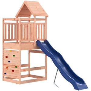 vidaXL Solid Douglas Wood Outdoor Playset - Playhouse, Tower, Slide - Playset vidaXL Solid Douglas Wood Outdoor Playset - Playhouse, Tower, Slide - Playset