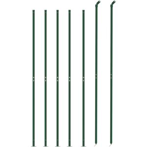 vidaXL Green 2x10 m Wire Mesh Fence with Flange - Wire Mesh Fence vidaXL Green 2x10 m Wire Mesh Fence with Flange - Wire Mesh Fence