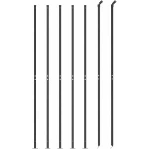 vidaXL - Wire Mesh Fence - 1.8x10 m - Anthracite - Durable Steel Barrier vidaXL - Wire Mesh Fence - 1.8x10 m - Anthracite - Durable Steel Barrier