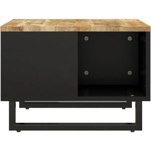 vidaXL Solid Mango Wood Coffee Table - Light Brown vidaXL Solid Mango Wood Coffee Table - Light Brown