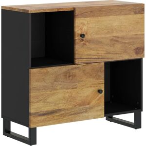 vidaXL 352924 Massives Mangoholz Sideboard - Sideboard in Mango - Wohnzimmeraufbewahrung vidaXL 352924 Massives Mangoholz Sideboard - Sideboard in Mango - Wohnzimmeraufbewahrung