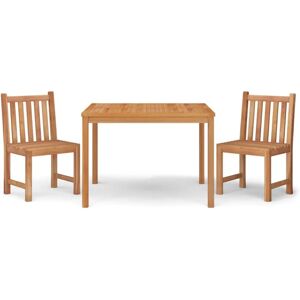 VidaXL Gartenset - Teak Esstisch & 4 Stühle VidaXL Gartenset - Teak Esstisch & 4 Stühle