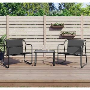 Maisonchic Modèle 442182 Ensemble Mobilier de Jardin - Acier Antracite - Publicité Maisonchic Modèle 442182 Ensemble Mobilier de Jardin - Acier Antracite - Publicité