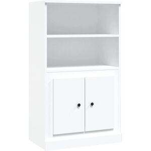 vidaXL Buffet Blanc 60x35.5x103.5 cm - Meuble de Salon - Publicité vidaXL Buffet Blanc 60x35.5x103.5 cm - Meuble de Salon - Publicité