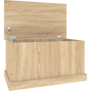 vidaXL Storage Box Sonoma Oak 70x40x38 cm - Storage Box vidaXL Storage Box Sonoma Oak 70x40x38 cm - Storage Box