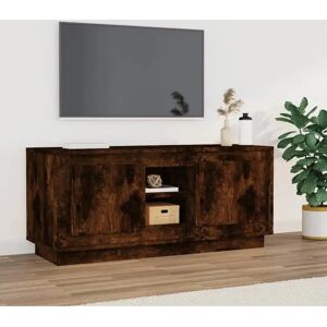 vidaXL TV Cabinet Smoked Oak 102x35x45 cm - TV cabinet vidaXL TV Cabinet Smoked Oak 102x35x45 cm - TV cabinet