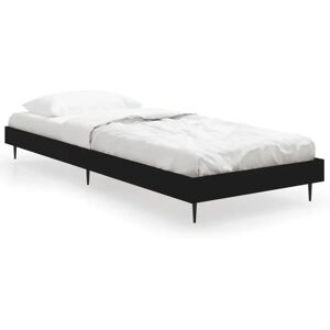 vidaXL Bettgestell 90x200 cm - Schwarz - Modern & Robust vidaXL Bettgestell 90x200 cm - Schwarz - Modern & Robust