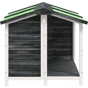 Cuccia per cani vidaXL 96x87x80,5 cm Legno massello di pino - Cuccia per cani Cuccia per cani vidaXL 96x87x80,5 cm Legno massello di pino - Cuccia per cani