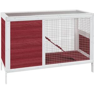 vidaXL Kaninhus Mokka - Hagedoos, Massivt Furu, Utendørs Holdbar - Kaninbur vidaXL Kaninhus Mokka - Hagedoos, Massivt Furu, Utendørs Holdbar - Kaninbur