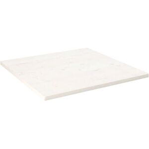 vidaXL Encimera de Madera Cuadrada Blanca 90x90cm - Encimera vidaXL Encimera de Madera Cuadrada Blanca 90x90cm - Encimera