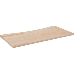 vidaXL Brown 100x50x2.5 cm Pine Wood Desk Top - Desk Top vidaXL Brown 100x50x2.5 cm Pine Wood Desk Top - Desk Top