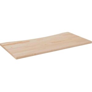 vidaXL Brown Pine Wood 110x60x2.5cm Desk Top - Desk Top vidaXL Brown Pine Wood 110x60x2.5cm Desk Top - Desk Top