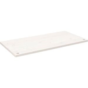 vidaXL White 100x60x2.5 cm Pine Desk Top - Desk Top vidaXL White 100x60x2.5 cm Pine Desk Top - Desk Top