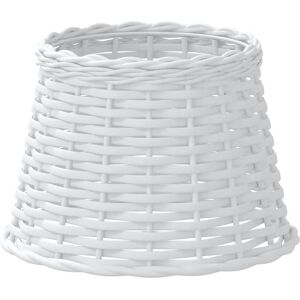 vidaXL Hvid 25x17cm Rattan Lampskærm - Lampskærm vidaXL Hvid 25x17cm Rattan Lampskærm - Lampskærm