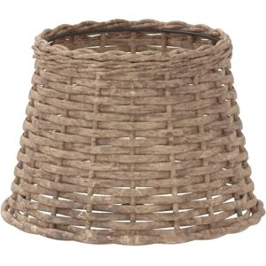 vidaXL Lamp Shade Brown 25 x 17 cm Wicker - Lamp Shade vidaXL Lamp Shade Brown 25 x 17 cm Wicker - Lamp Shade