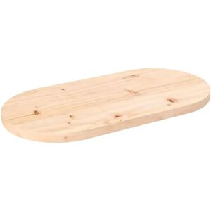 vidaXL 824345 Braune ovale Holzplatte - Tischplatte vidaXL 824345 Braune ovale Holzplatte - Tischplatte
