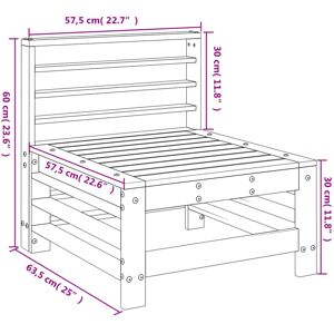 vidaXL 825615 Outdoor Bench - Garden, Patio, Terrace - Wood vidaXL 825615 Outdoor Bench - Garden, Patio, Terrace - Wood