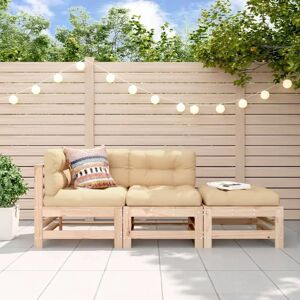 vidaXL Outdoor Bench Pine Wood - Garden Lounge Set vidaXL Outdoor Bench Pine Wood - Garden Lounge Set
