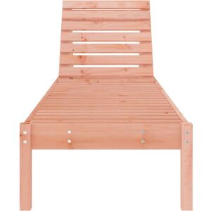 vidaXL Outdoor Lounge Chair Natural Douglas Wood - Outdoor Chair vidaXL Outdoor Lounge Chair Natural Douglas Wood - Outdoor Chair