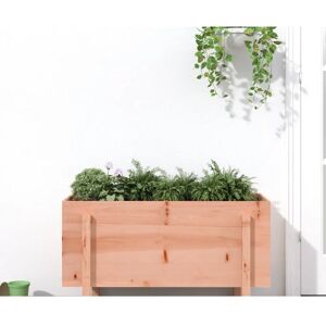 vidaXL Garden Raised Bed 101x50x57 cm Solid Wood Douglas - Garden Bed vidaXL Garden Raised Bed 101x50x57 cm Solid Wood Douglas - Garden Bed