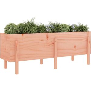 vidaXL Garden Raised Bed Wooden Planter - Durable, Large, Natural Finish vidaXL Garden Raised Bed Wooden Planter - Durable, Large, Natural Finish