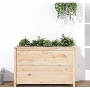 vidaXL Garden Raised Bed Outdoor Wooden Plant - Garden Raised Bed 119.5x40x78 cm vidaXL Garden Raised Bed Outdoor Wooden Plant - Garden Raised Bed 119.5x40x78 cm