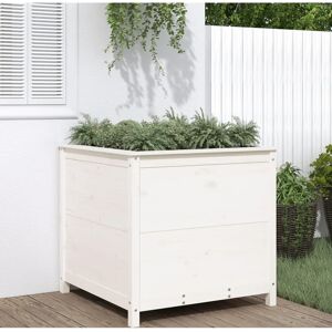 vidaXL White Pine Garden Raised Bed - Garden Raised Bed vidaXL White Pine Garden Raised Bed - Garden Raised Bed
