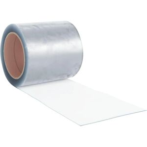 vidaXL Transparent PVC Door Curtain - 200x1.6 mm - 10 m vidaXL Transparent PVC Door Curtain - 200x1.6 mm - 10 m