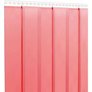 vidaXL Rød 200mm x 1,6mm PVC Dørgardin Rull - Termisk & Lydisolasjon vidaXL Rød 200mm x 1,6mm PVC Dørgardin Rull - Termisk & Lydisolasjon