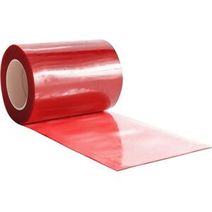 vidaXL Red PVC Door Curtain 25m - Window Covering, Noise & Thermal Barrier vidaXL Red PVC Door Curtain 25m - Window Covering, Noise & Thermal Barrier