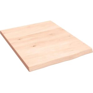 vidaXL Wall Shelf 40x50x2 cm Solid Oak Wood Rustic Shelf vidaXL Wall Shelf 40x50x2 cm Solid Oak Wood Rustic Shelf