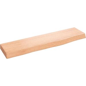 vidaXL Wall Shelf Light Brown 40x10x2 cm - Wall Shelf vidaXL Wall Shelf Light Brown 40x10x2 cm - Wall Shelf