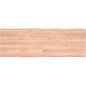 vidaXL Light Brown 120x40x6 cm Wooden Table Top - Table Type vidaXL Light Brown 120x40x6 cm Wooden Table Top - Table Type
