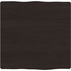 vidaXL Encimera de madera de roble gris oscuro - Mesa vidaXL Encimera de madera de roble gris oscuro - Mesa