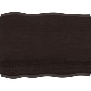 vidaXL Dark Grey 80x60x4 cm Wooden Table Top - Table Type vidaXL Dark Grey 80x60x4 cm Wooden Table Top - Table Type