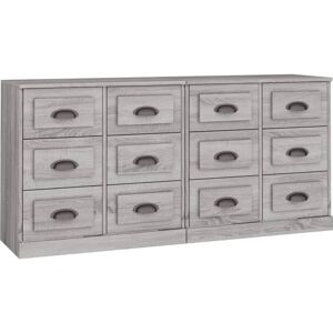 vidaXL 3185285 Grau Sonoma Sideboard - Sideboard vidaXL 3185285 Grau Sonoma Sideboard - Sideboard