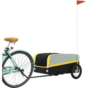 vidaXL Cyklistický přívěs - Pevné železo - 45kg - 126x63x50cm vidaXL Cyklistický přívěs - Pevné železo - 45kg - 126x63x50cm