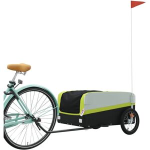 vidaXL Bicycle Cargo Trailer - 45 kg - Green vidaXL Bicycle Cargo Trailer - 45 kg - Green