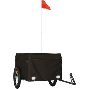 vidaXL Bike Cargo Trailer - 45 kg Iron Bike Trailer vidaXL Bike Cargo Trailer - 45 kg Iron Bike Trailer