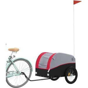 vidaXL Bike Cargo Trailer - Heavy Duty Iron, 126x63x63cm vidaXL Bike Cargo Trailer - Heavy Duty Iron, 126x63x63cm