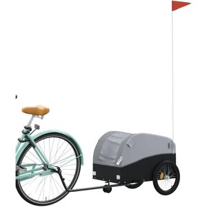 vidaXL Bike Trailer - Iron Heavy Duty Cargo Trolley - 30kg vidaXL Bike Trailer - Iron Heavy Duty Cargo Trolley - 30kg