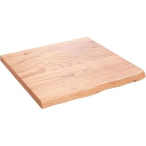 VidaXL Light Brown Solid Wood Bathroom Countertop - Bathroom Type VidaXL Light Brown Solid Wood Bathroom Countertop - Bathroom Type