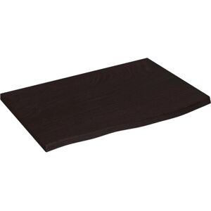 vidaXL Dark Grey or Brown Bathroom Countertop - Bathroom Countertop vidaXL Dark Grey or Brown Bathroom Countertop - Bathroom Countertop