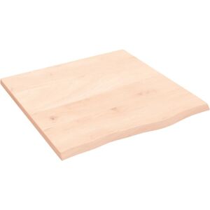 vidaXL 3156287 Massiv Eichen Tischplatte - Unbehandelt, 60x60 cm vidaXL 3156287 Massiv Eichen Tischplatte - Unbehandelt, 60x60 cm