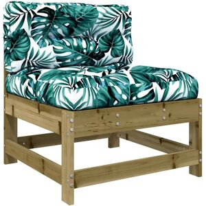 vidaXL Tuin Lounge Set - Hout, Modulaire, Kussens vidaXL Tuin Lounge Set - Hout, Modulaire, Kussens