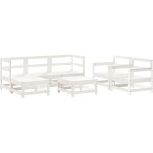 VIDAXL Pine Garden Lounge Set - Modular Outdoor Furniture VIDAXL Pine Garden Lounge Set - Modular Outdoor Furniture