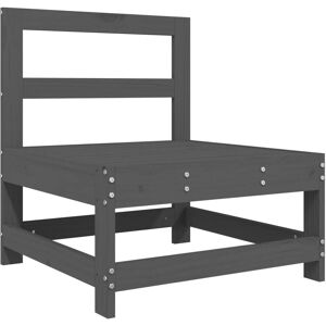 VidaXL Outdoor Furniture Set - Garden Modular Sofa 7 Piece Grey VidaXL Outdoor Furniture Set - Garden Modular Sofa 7 Piece Grey